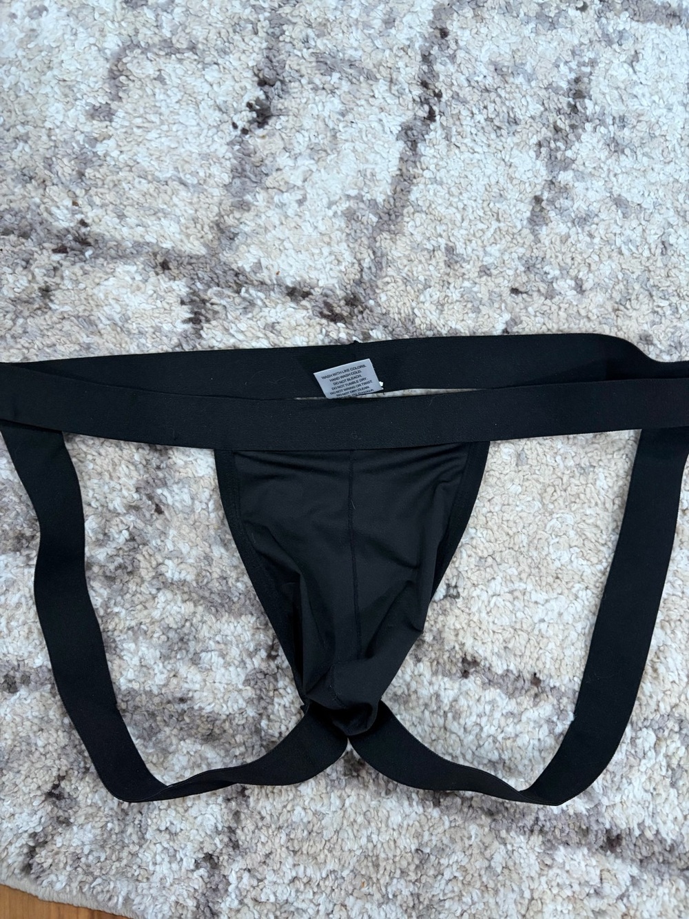 SHEIN Black Supportive Athletic Brief